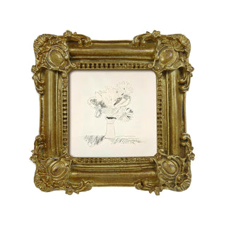 SIMON'S SHOP Picture Frame, 3x3, Gold - 3x3