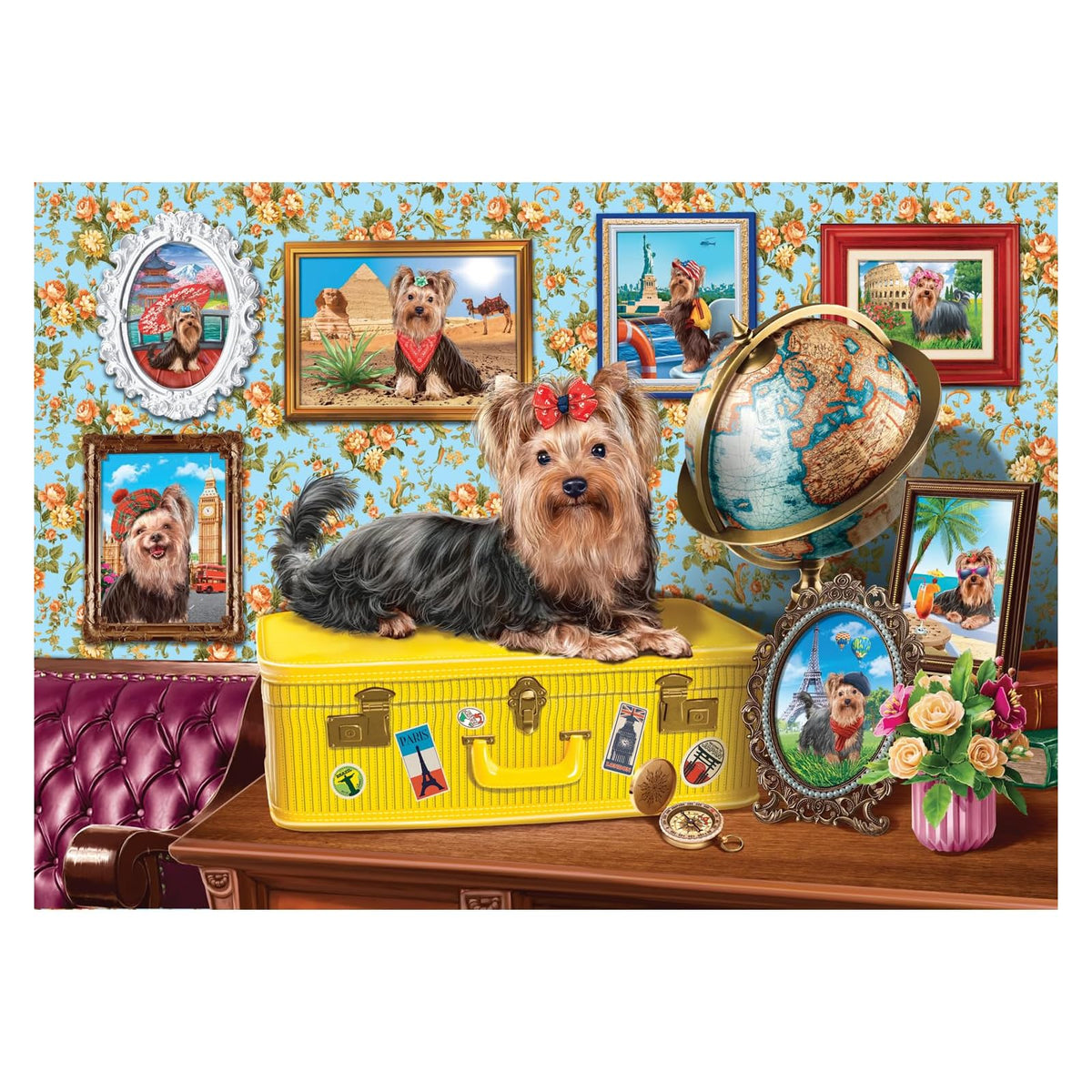 Anatolian Puzzles, 33.5x26.6 inches (60x85cm), Yorkshire Terrier
