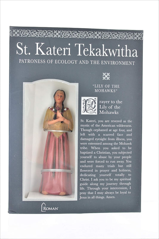 Roman Inc. St. Kateri Tekakwitha - Catholic Christian Confirmation Prayer 40605-ROM