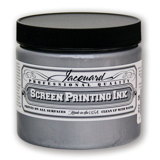 Jacquard, 16 oz, Silver Professional Screen Printing Ink