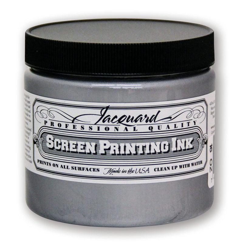 Jacquard, 16 oz, Silver Professional Screen Printing Ink