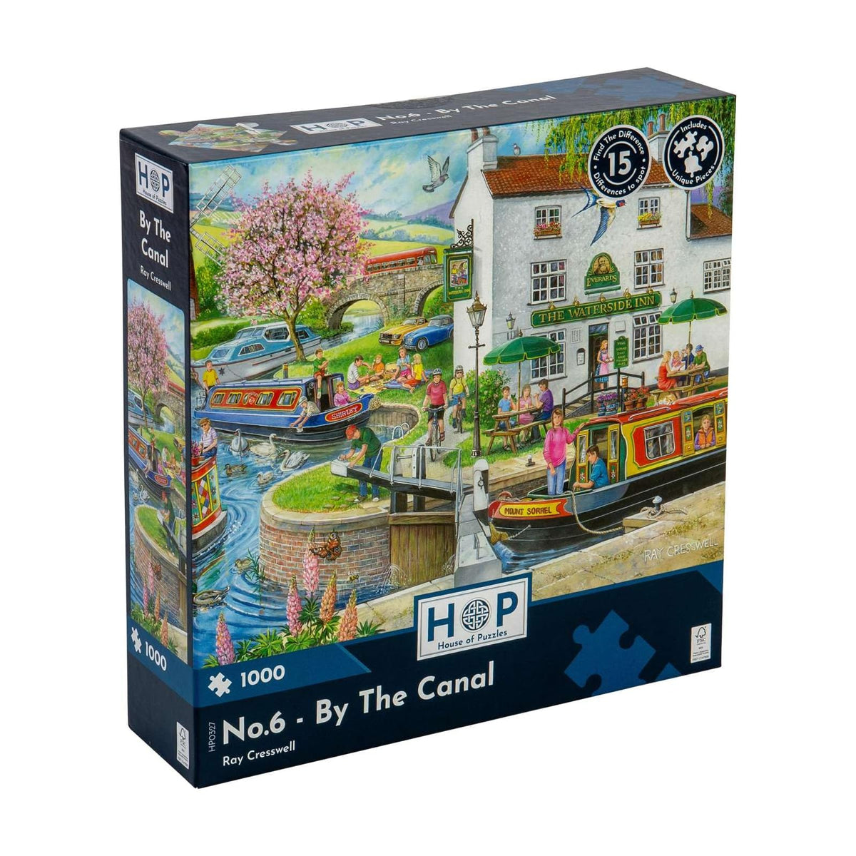 The House of Puzzles Puzzles, 1000, Multicolor