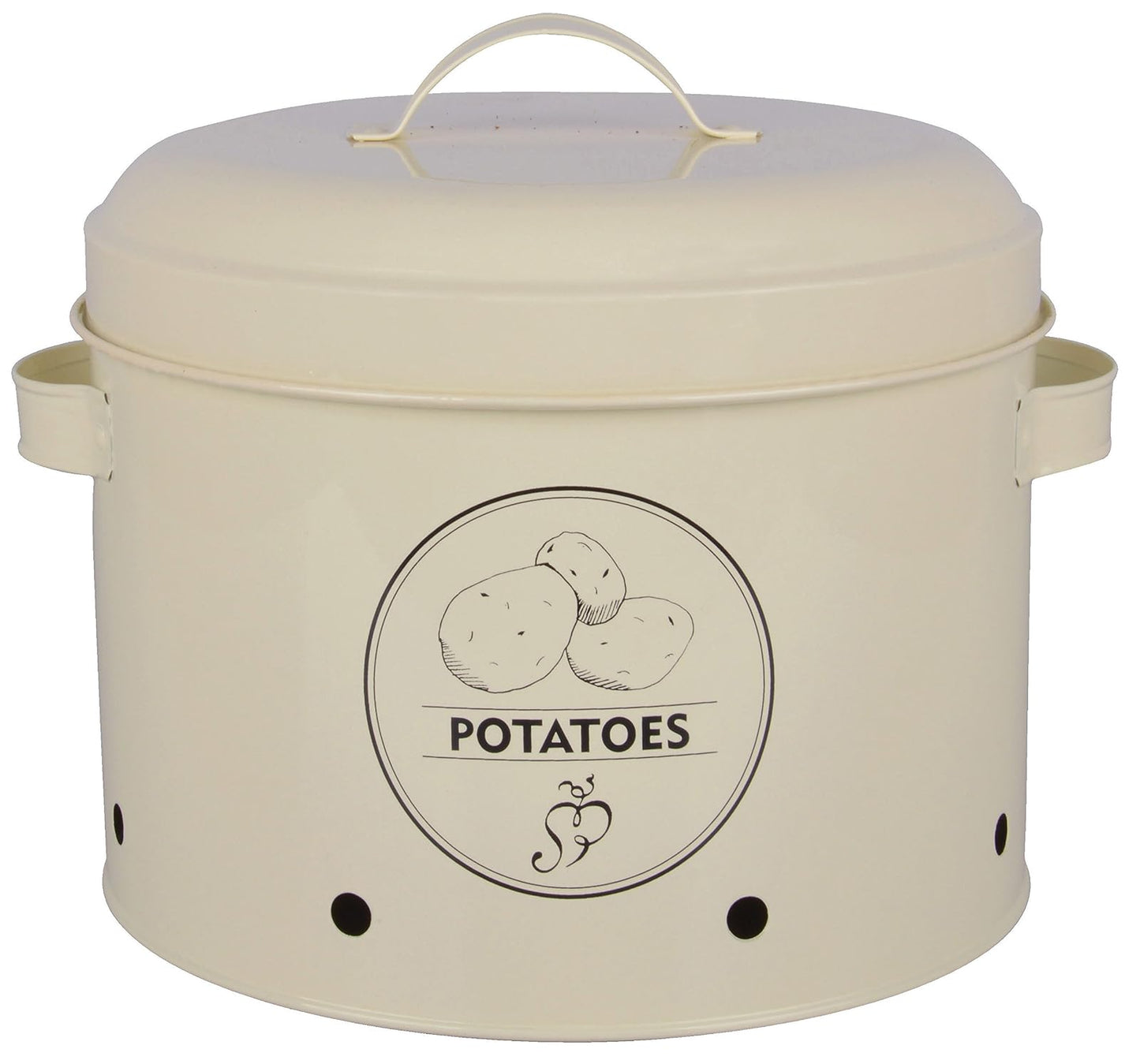 Esschert Design C2070 Potato Storage Tin, Metal