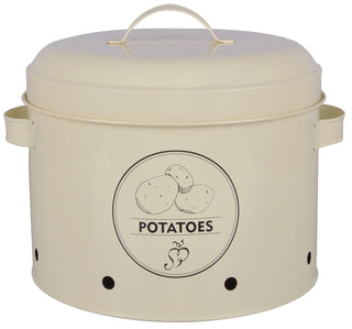 Esschert Design C2070 Potato Storage Tin, Metal
