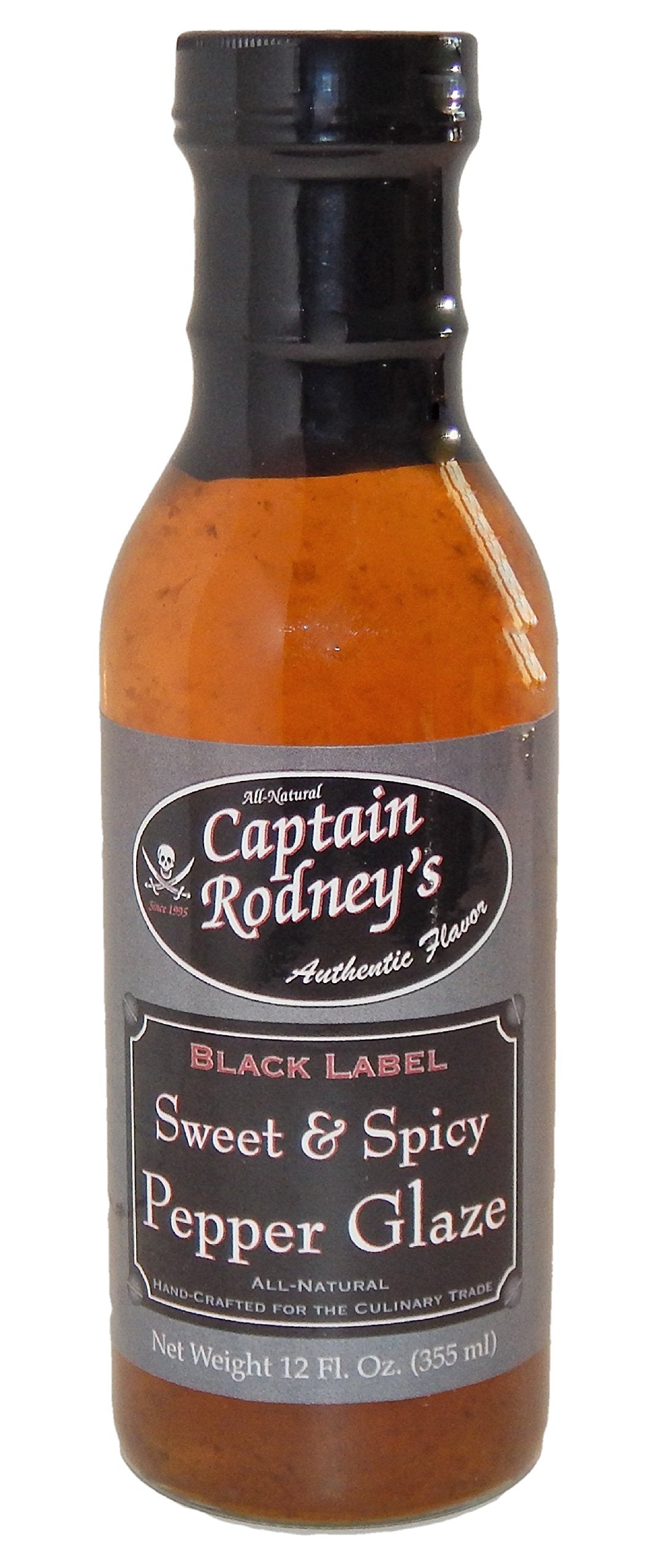 Captain Rodney's Sauce, 14.224 cm (W) x 13.97 cm (L) x 19.558 cm (H)