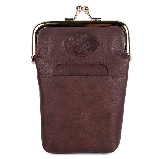 JYS Enterprise Julia Buxton Heiress Cigarette Case Mahogany