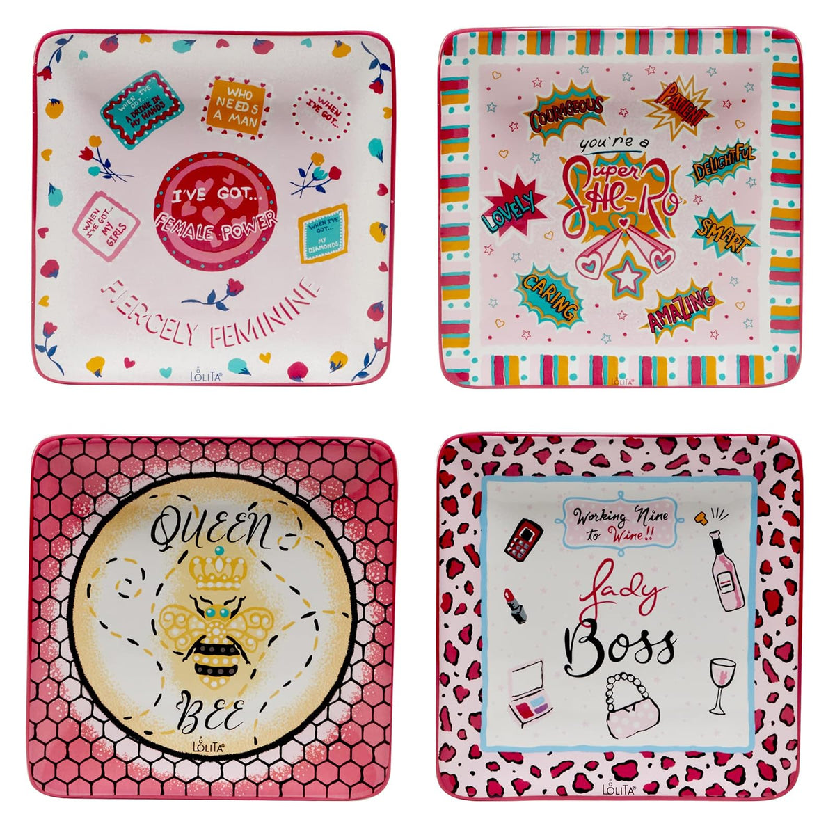 Certified International Dishware Plate, Small, Multicolor