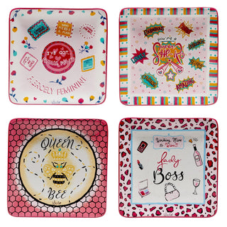 Certified International Dishware Plate, Small, Multicolor