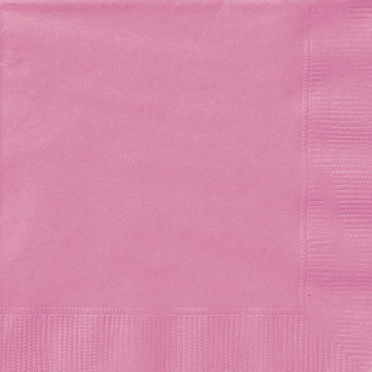 Unique Industries Unique Tableware, 20ct, Hot Pink
