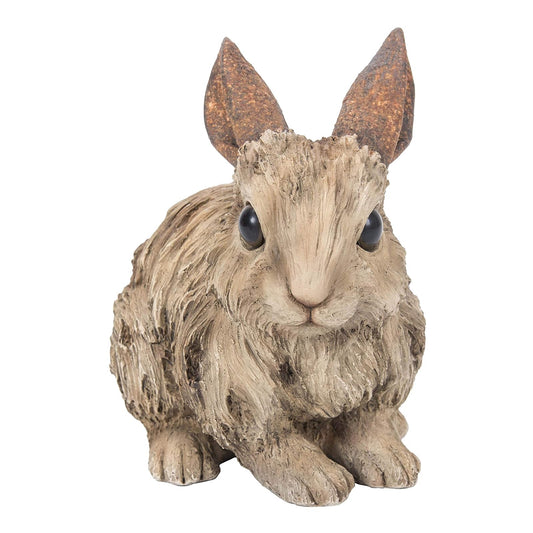 Hi Line Gift 87650-D Small Driftwood Rabbit Statue