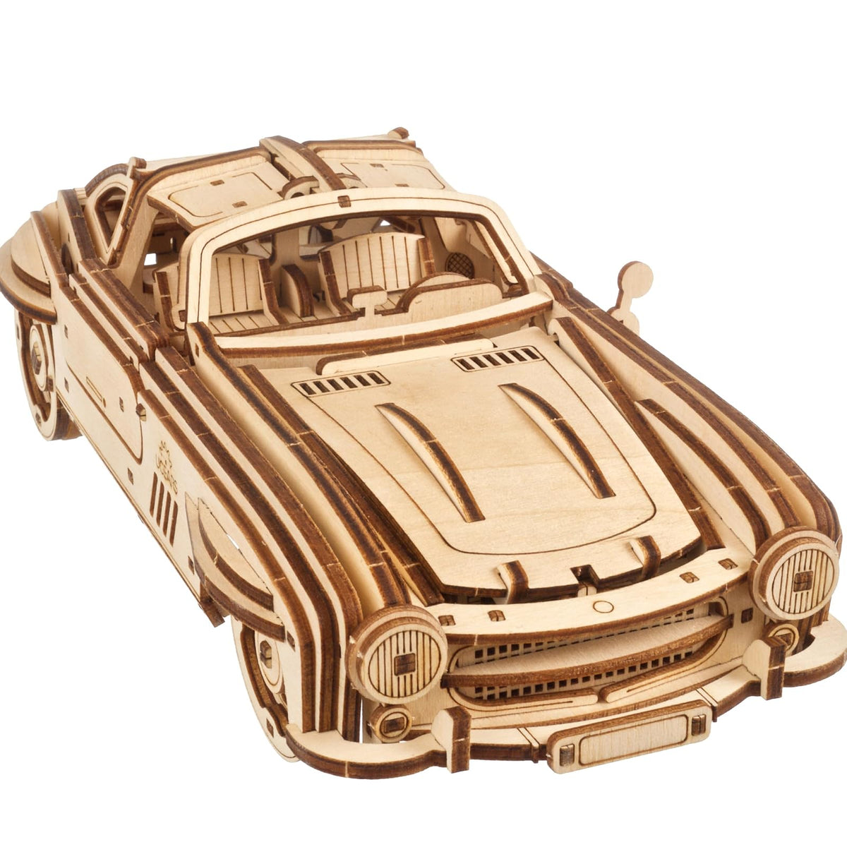 UGEARS Puzzles, 262 Teile, 10,5 cm x 24,1 cm, Winged Sports Coupe