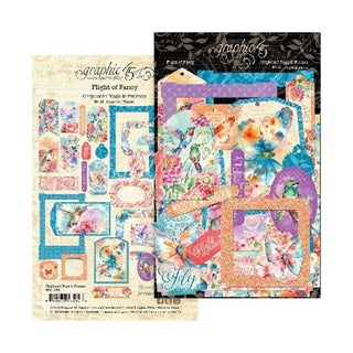 Graphic 45 Label, Multi-colored, Heavy