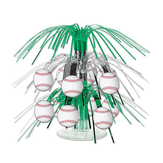 Beistle Sculpture, 71/2-Inch, Green/Silver/White/Red
