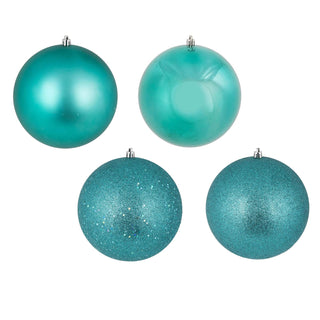 Vickerman Hanging Ornament, 6", Teal