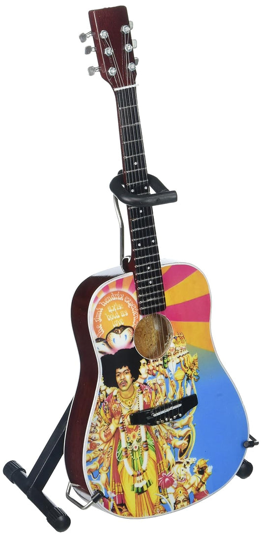 Axe Heaven Jimi Hendrix Axis Bold As Love Acoustic Mini Guitar Replica (JH-803)