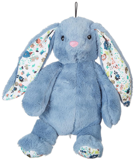 Pet Lou Dog Plush Toys,Crinkle Dog Toy, Interactive Stuffed Dog Squeaky Toys Chew Dog Toys for Medium Dog Small Large Dogs ,Cute Dog Toys (15" Promo Rabbit-Blue)