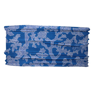 Karma Hairband, 1 Count (Pack of 1), Blue Floral