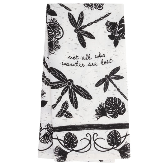 Karma Towel, 18" x 22", Dragonfly