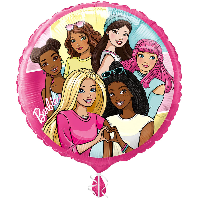 Barbie 18" Foil Balloon Packaged
