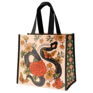 Karma Tote Bag, Medium, Snake