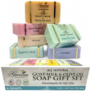 The Grecian Soap Company Skin Cleaning Agent, 5 Ounce (Pack of 6)