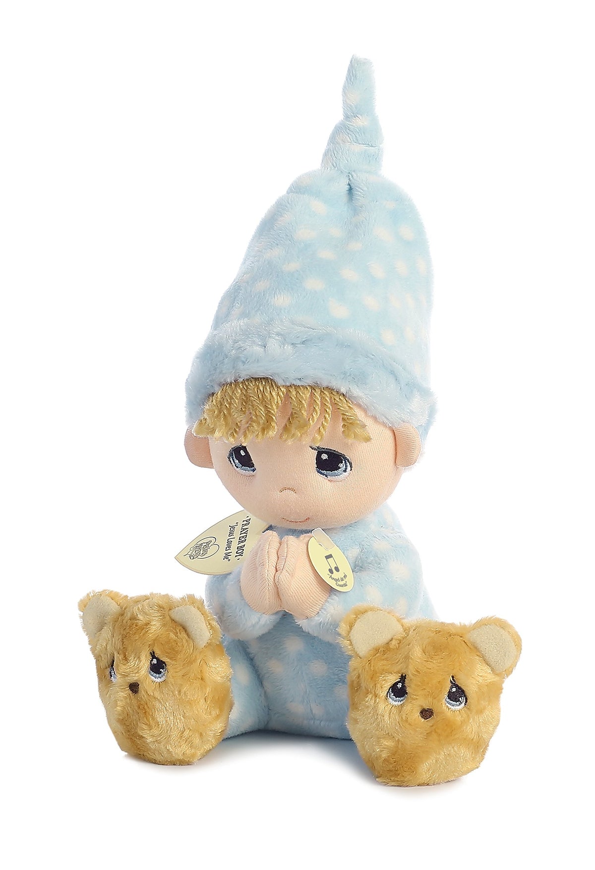 Aurora Toy Figure, 9.5 inches, Beige/Blue