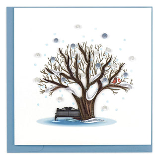 Quilling Card Greeting Card, 6 in. x 6 in., Multi