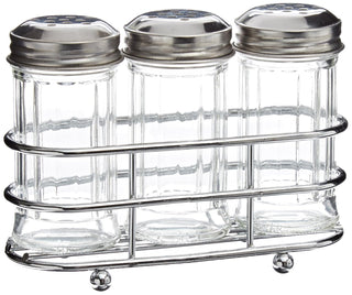 Tablecraft (659N) Condiment Dispenser Set with Perforated Top 2-Ounce