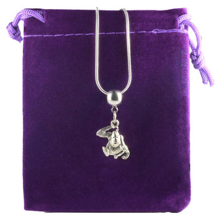 Dave The Bunny Necklace, Silver, Modern