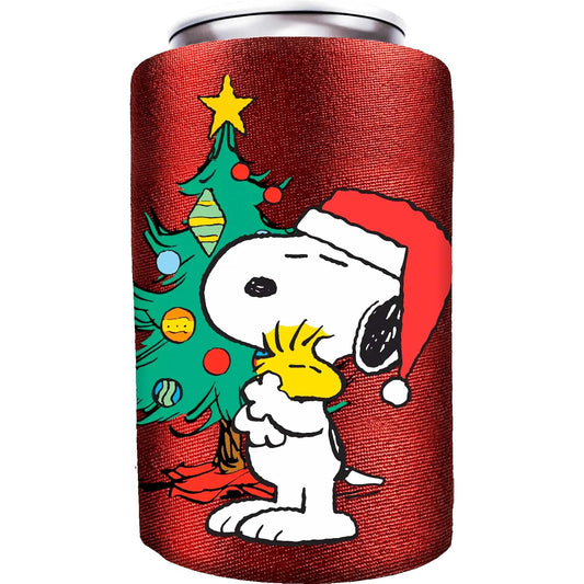 Spoontiques Beverage Insulator, One size, Metallic Finish Peanuts Christmas