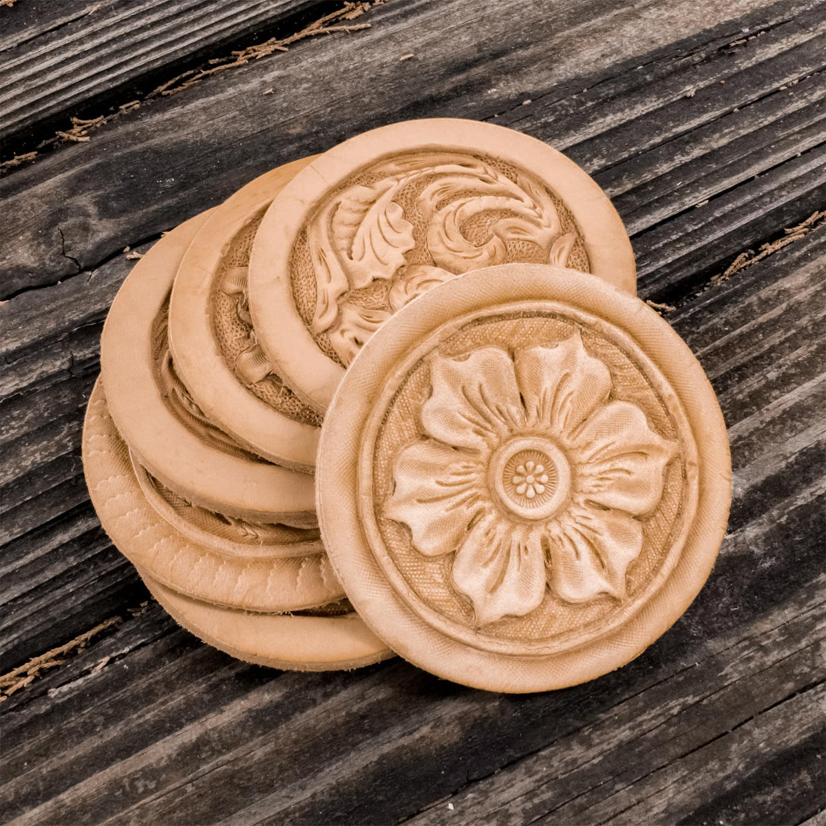 Realeather Art Craft Kit, 3 inch, Natural