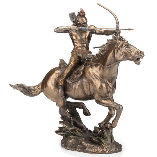 UNICORN STUDIO Figurine, 12.25 x 4.37 x 11.62 inches, Bronze