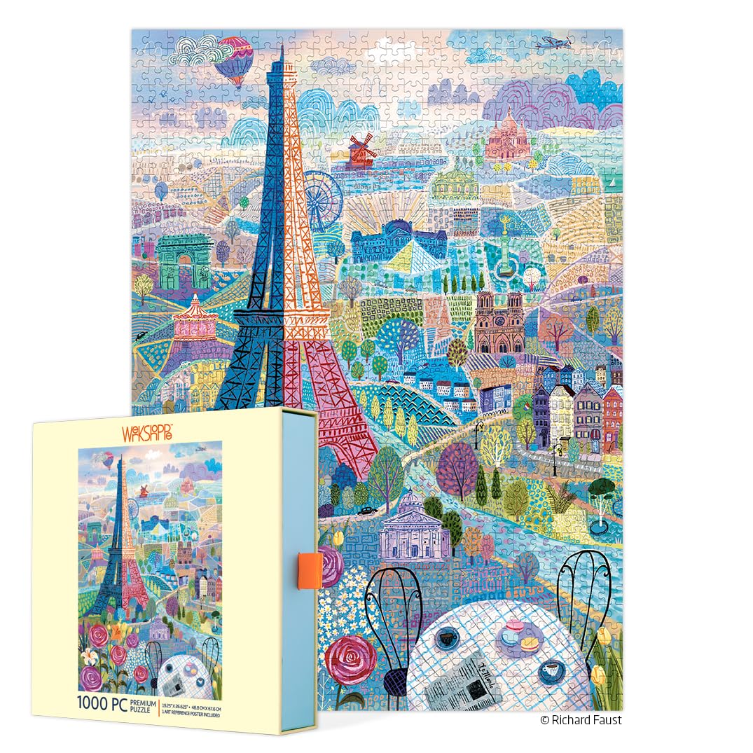 WerkShoppe Puzzles, 19.25 inches x 26.625 inches, Multi