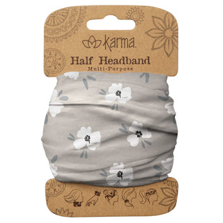 Karma Hairband, 1 Count (Pack of 1), Light Grey