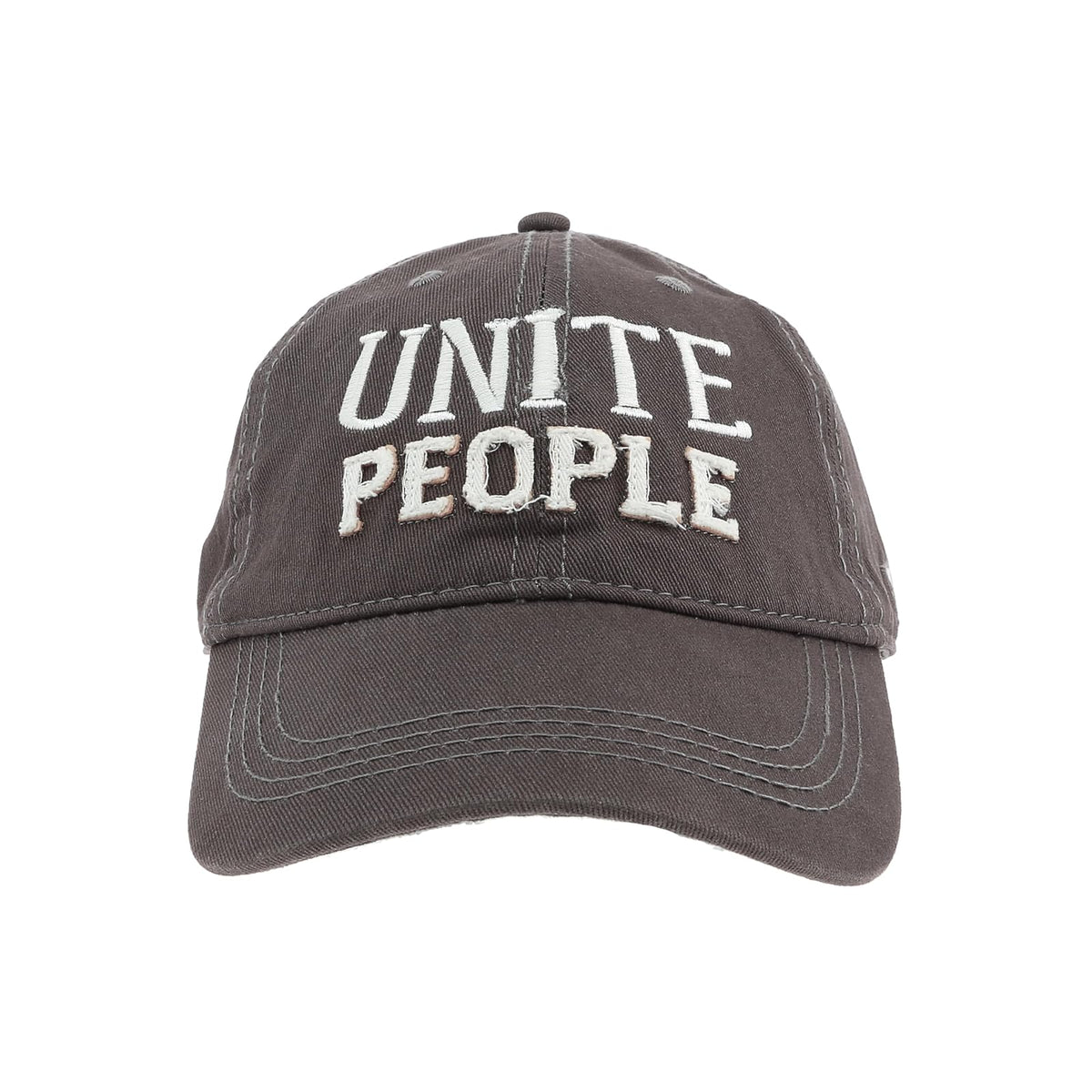 Pavilion Gift Company Hat, Grey, Unite People (Gray) - Baseball Hat Unite People