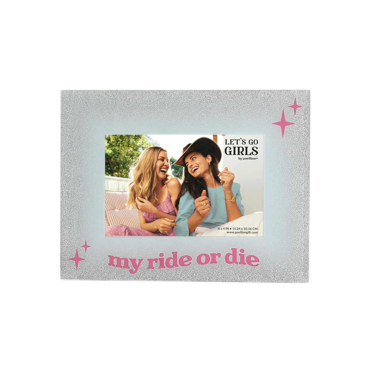 Pavilion Gift Company Picture Frame, 6" x 4", White