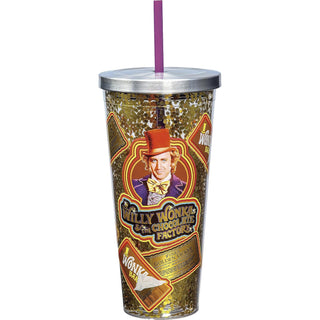 Spoontiques Drinking Cup, 20 Ounces, Willy Wonka