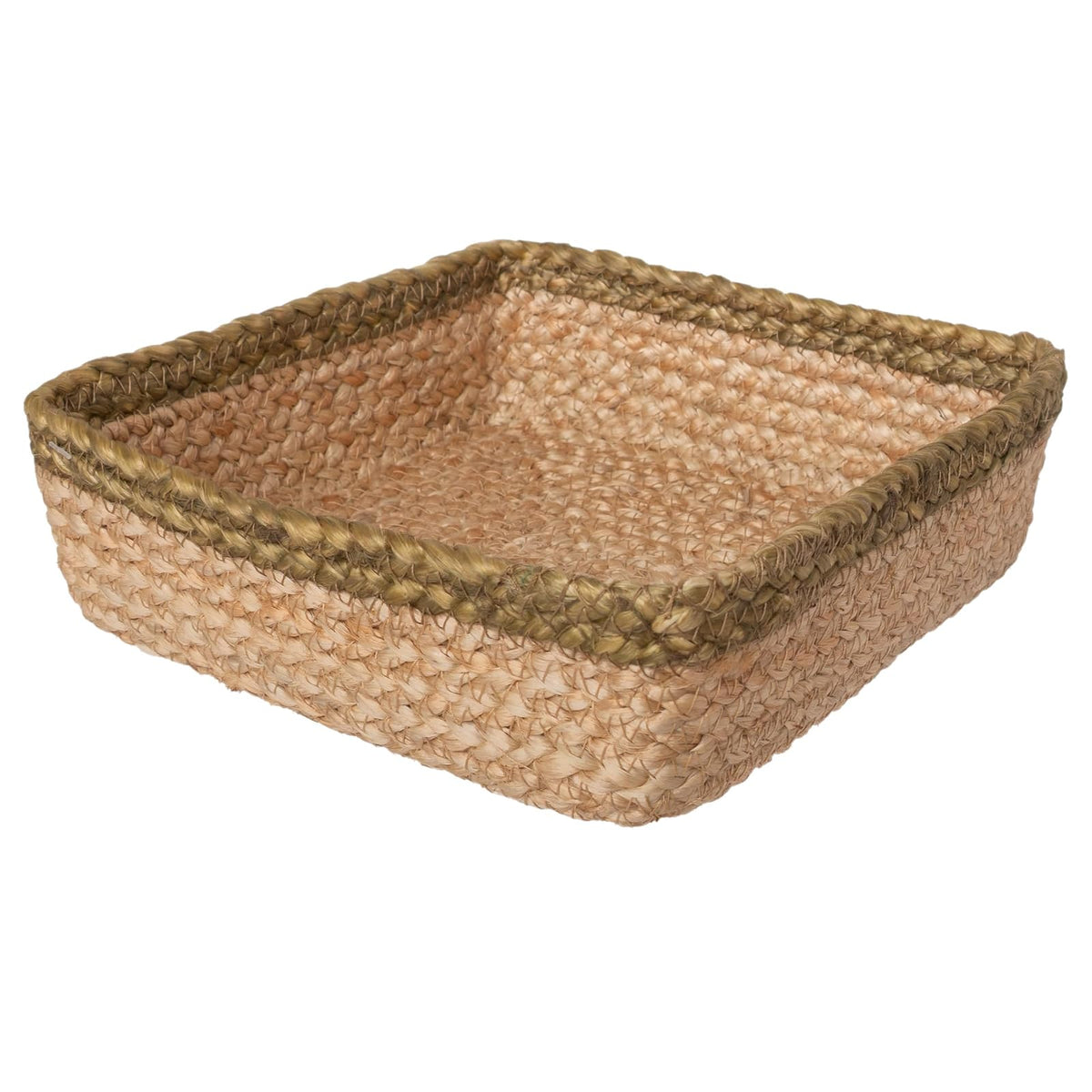 Boston International Napkin Holder, Lunch, Woven Tan & Sage