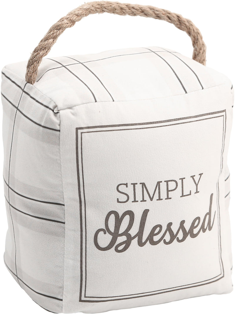 Blessed - 5" x 6" Door Stopper