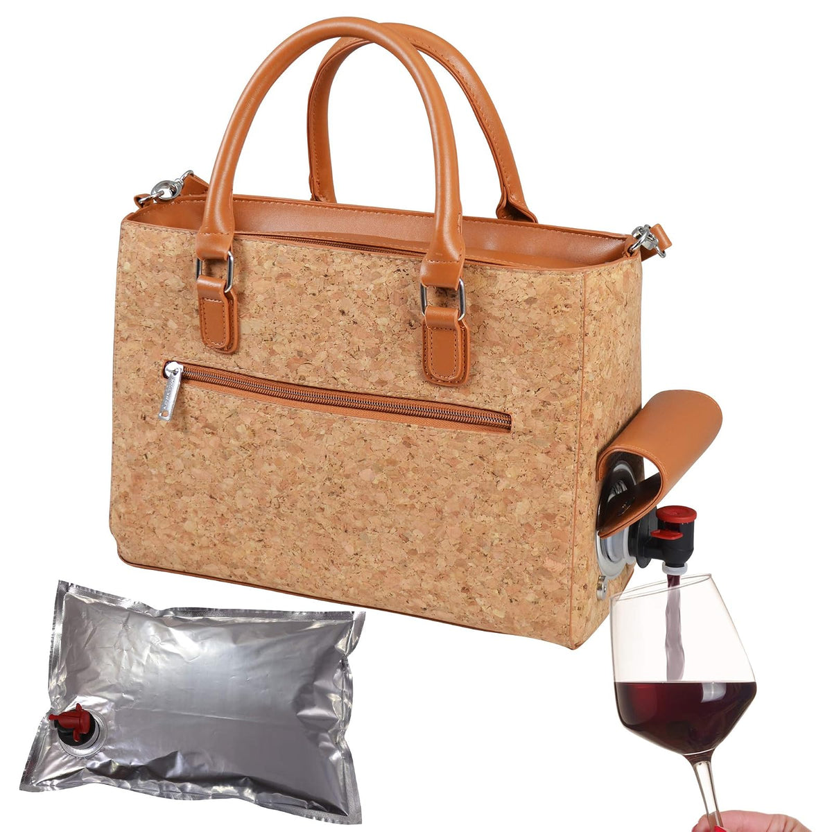 Primeware Beverage Insulator, 3 liters, Cork