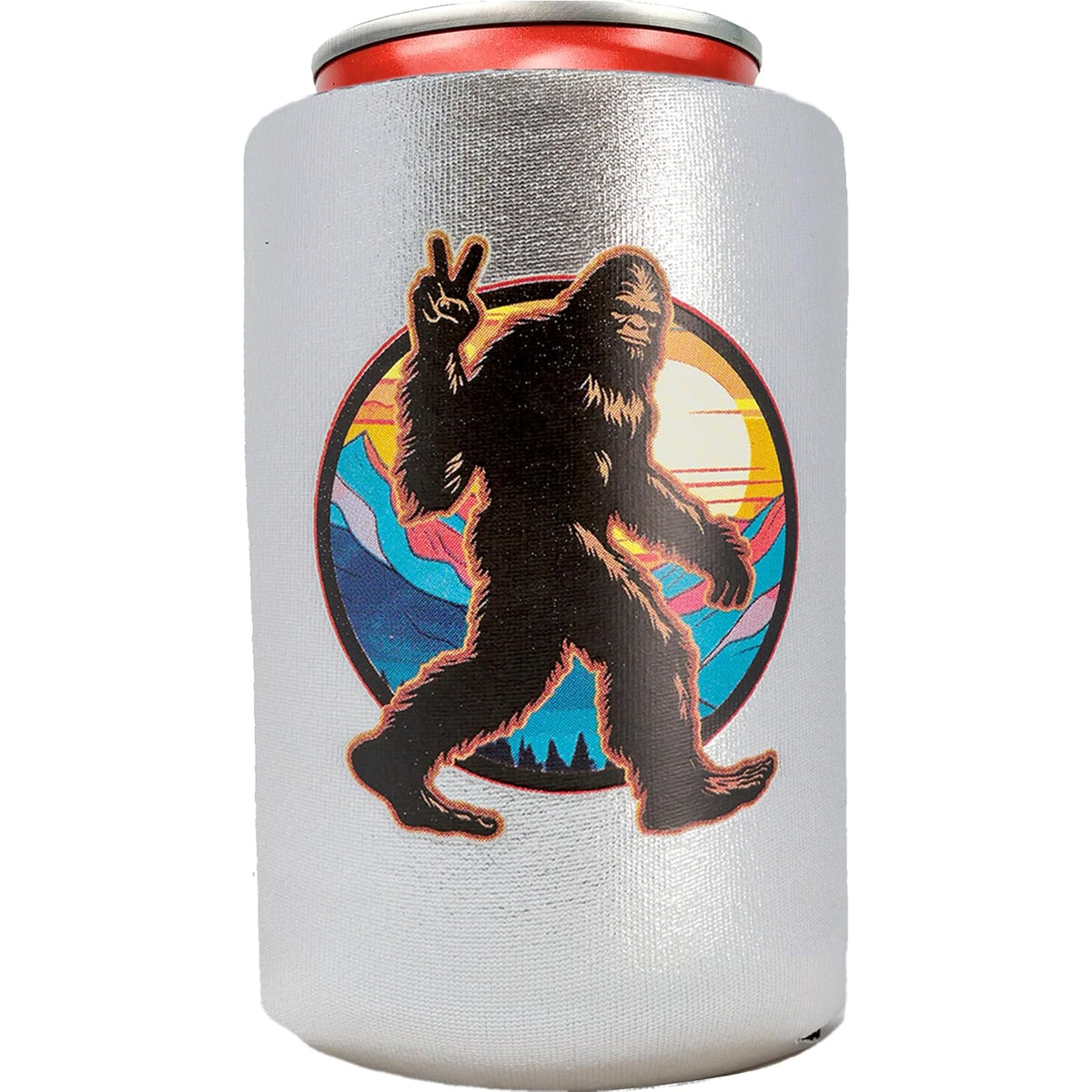Spoontiques Beverage Insulator, Neoprene Can Cooler, Big Foot