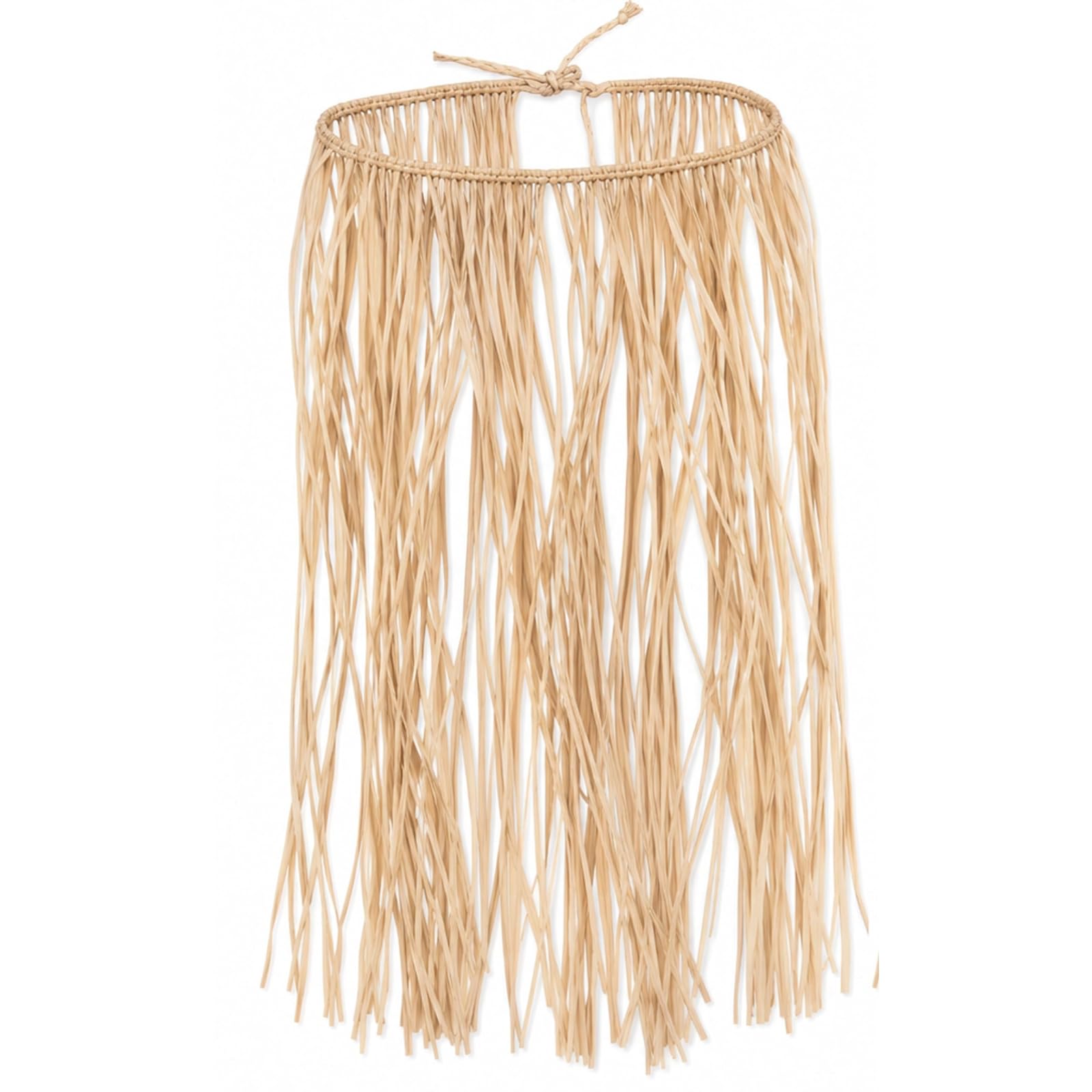 Beistle 50433-N Extra Large Raffia Hula Skirt, 28", Natural