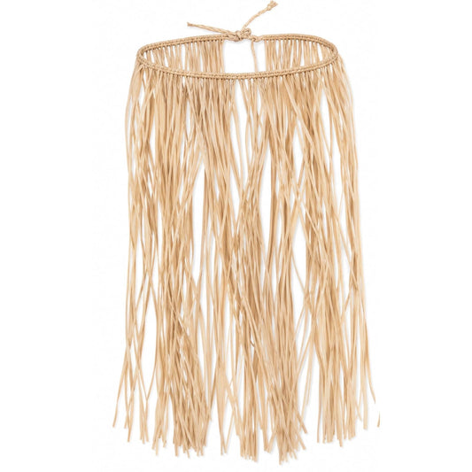 Beistle 50433-N Extra Large Raffia Hula Skirt, 28", Natural