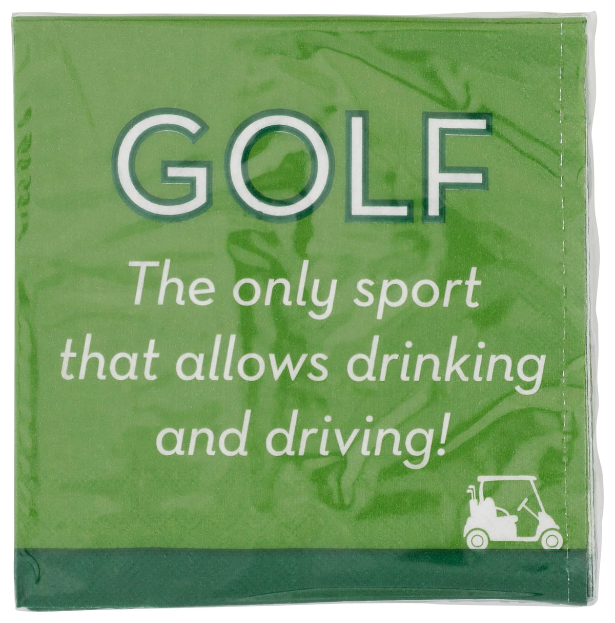 Design Design Golf Drink & Drive Cocktail Napkins