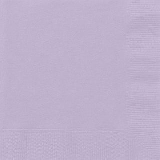 Unique Industries Lavender Paper Napkins, 20ct