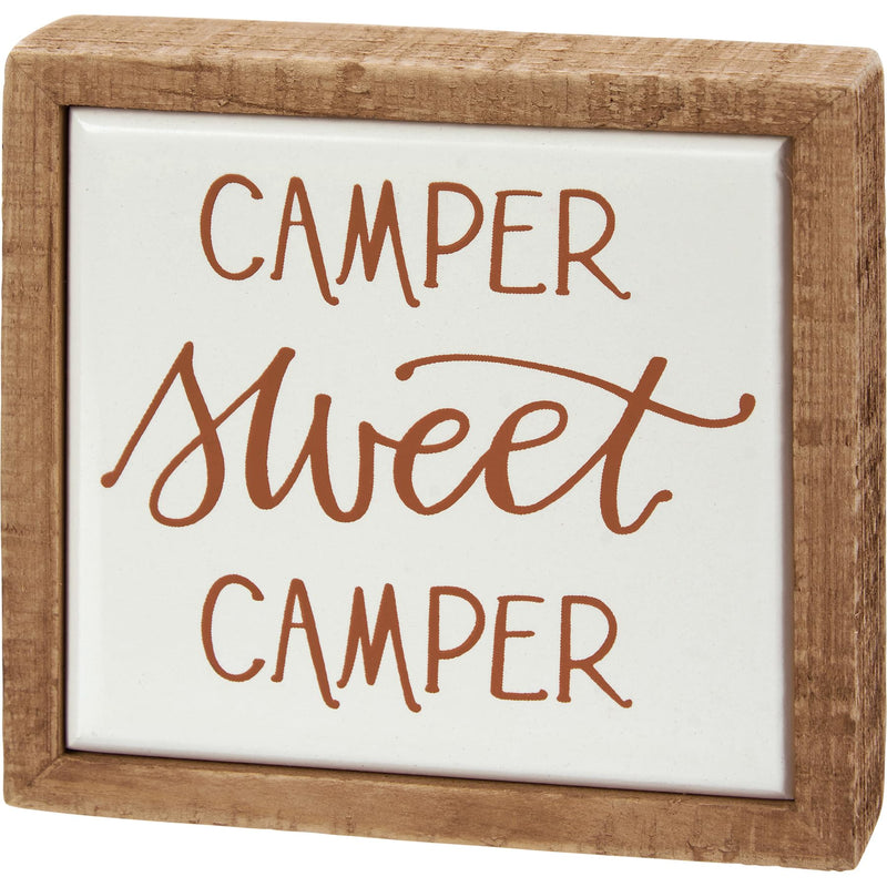 Box Sign Mini - Sweet Camper