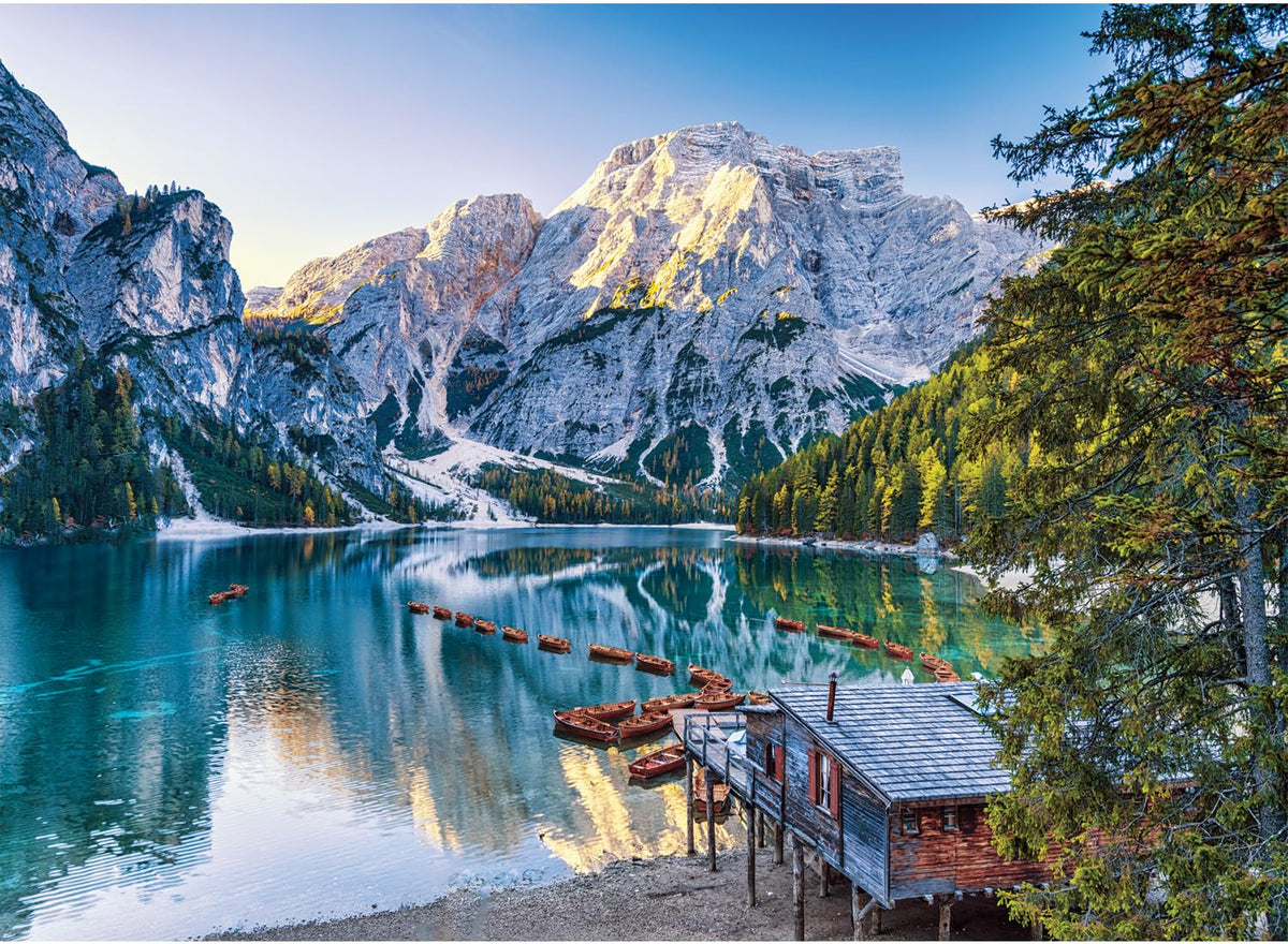 Anatolian Puzzles, 4000 pieces, 52x37.8 inches, Lago Di Braies