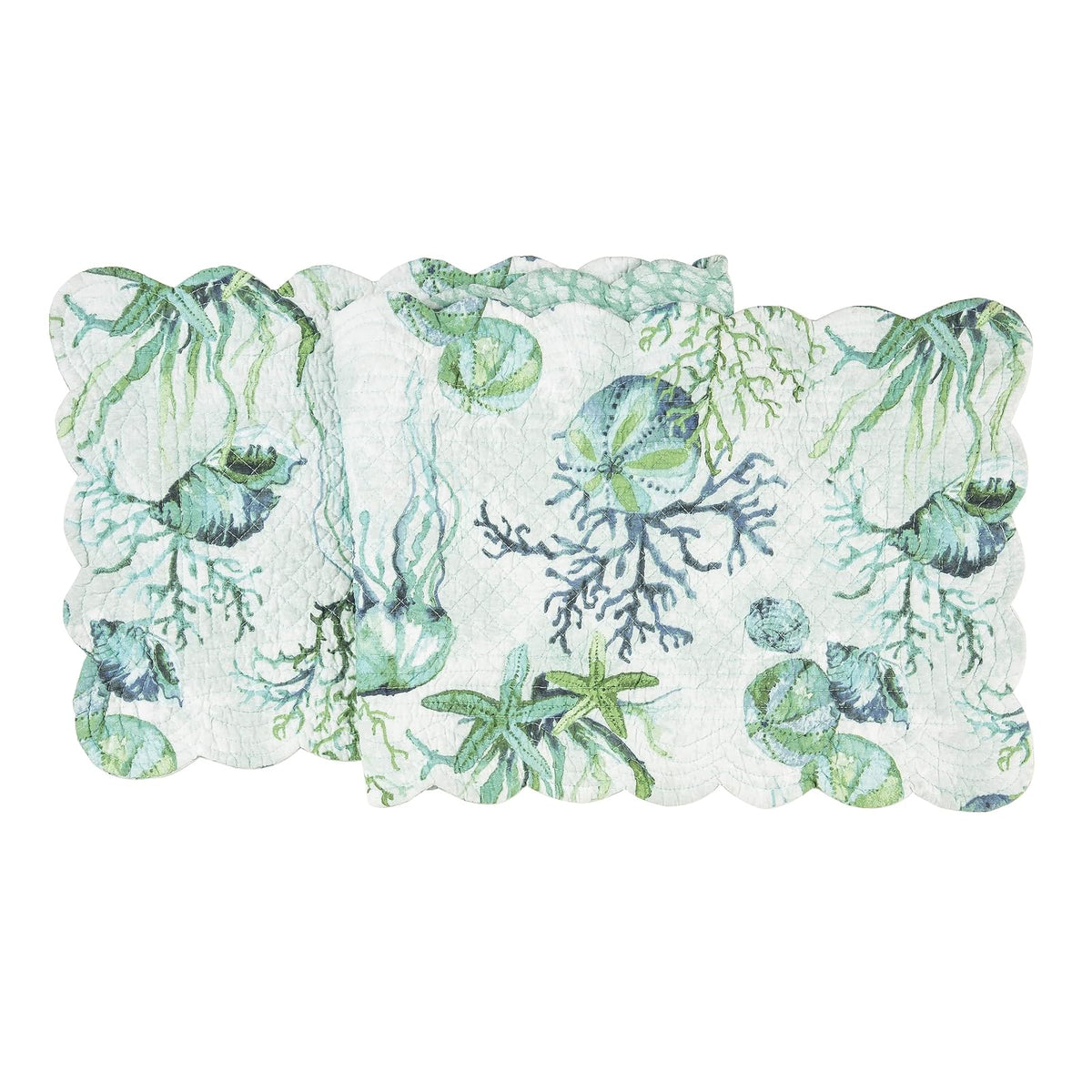 C&F Home Table Runner, 14" x 51", Blue