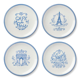 Certified International Dishware Plate, Medium, Blue