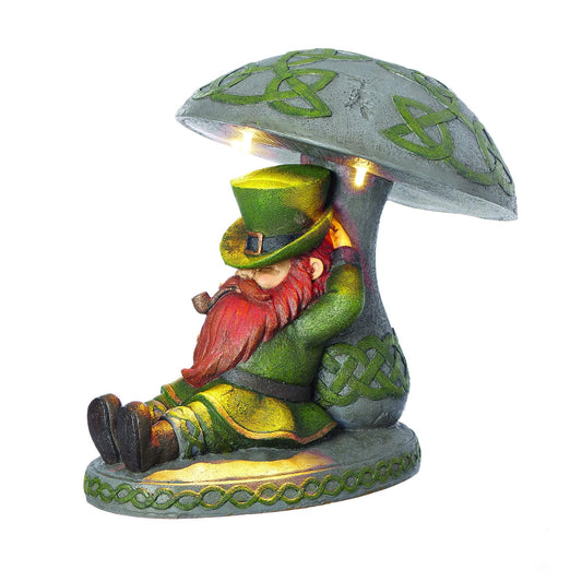 Roman LED Solar Garden Statue, one Size, Green, Gray